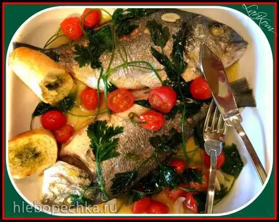Морской лещ в бешеной воде (Seabream in Crazy Water)