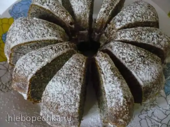Маковый кекс на сметане (Кексница GFW-025 Keks Express)