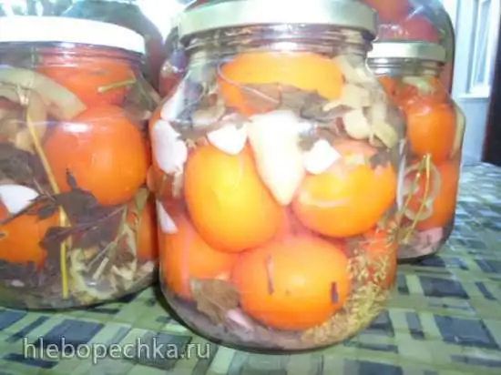 Маринованные помидорки под водочку «Страна советов»