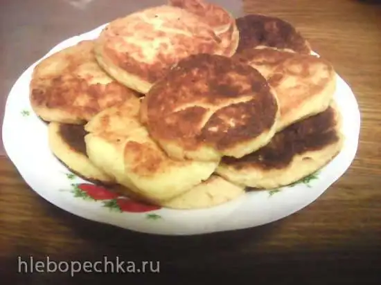 Оладьи из манной каши