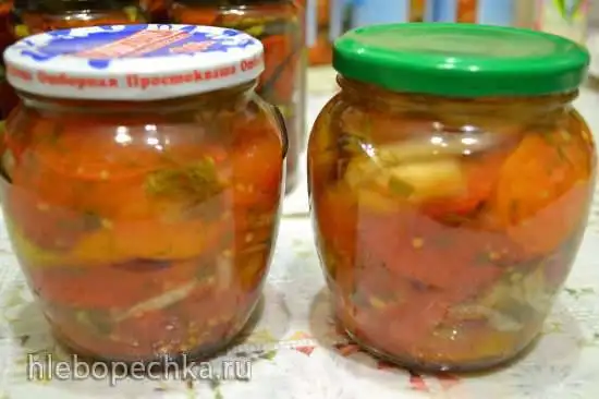 Салат «Аччик-чучук» консервированный