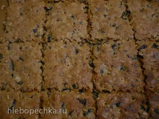 Овсяное печенье с черносливом