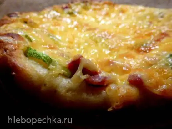 Torta salata (соленый как бы пирожок на огуречном тесте)