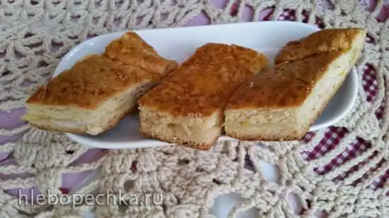 Пирог лимонный
