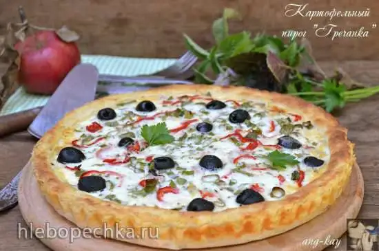 Картофельный пирог «Гречанка»