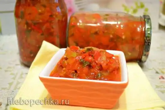 Соус овощной, многофункциональный (на каждый день и консервирование)