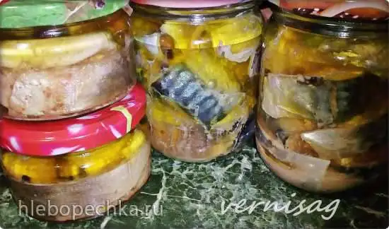 Консервы рыбные в скороварке