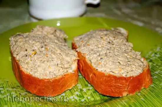 Грибная икра (паштет) «Коралловый риф»