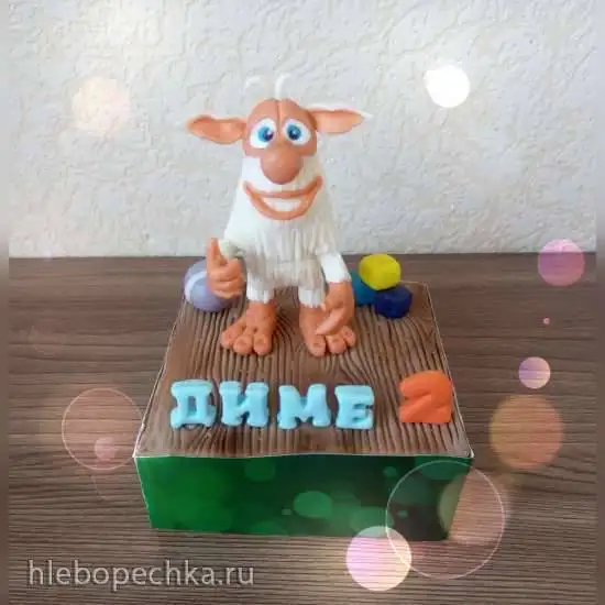 Домовой Буба из мастики (пошаговый мастер-класс)