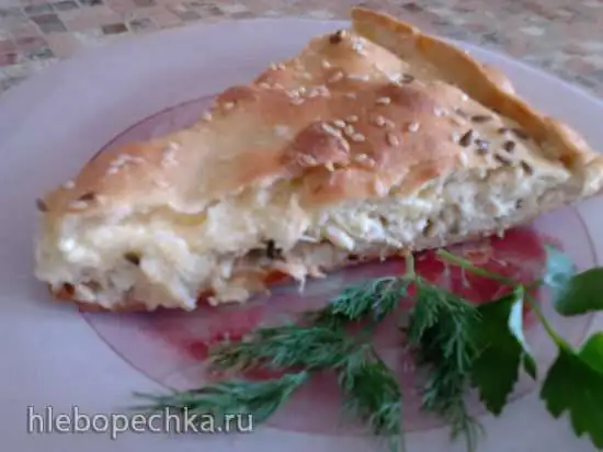 Закрытый пирог с двойной начинкой