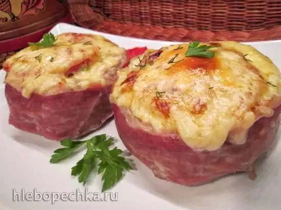 Мини-запеканки «Мясные мешочки»