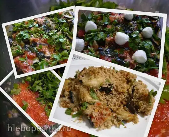 Баклажаны с хлебными крошками (духовка)