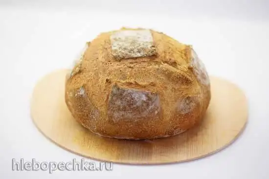 Швейцарский заварной хлеб с семолиной