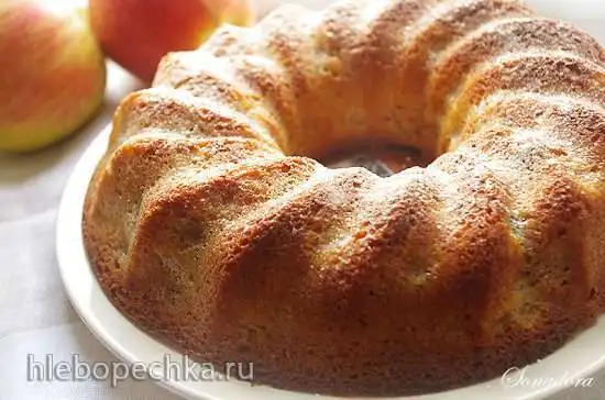 Шведский яблочный пирог