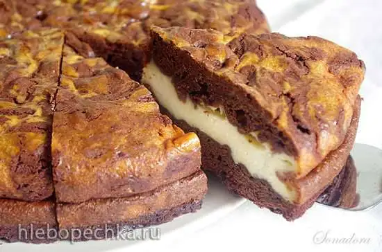 Шоколадный пирог с маскарпоне