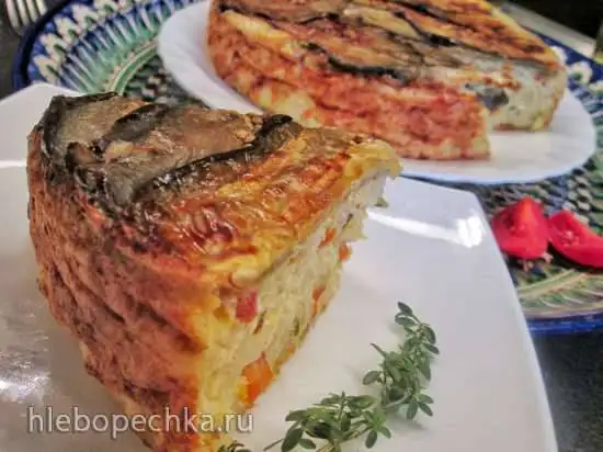 Овощное суфле с пшеном