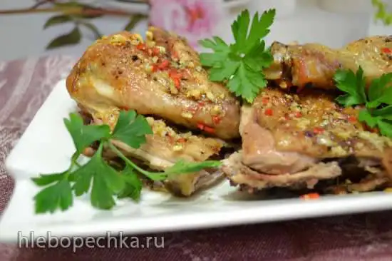 Курица-тапака запеченная в духовке