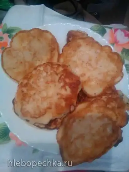 Оладьи с индейкой