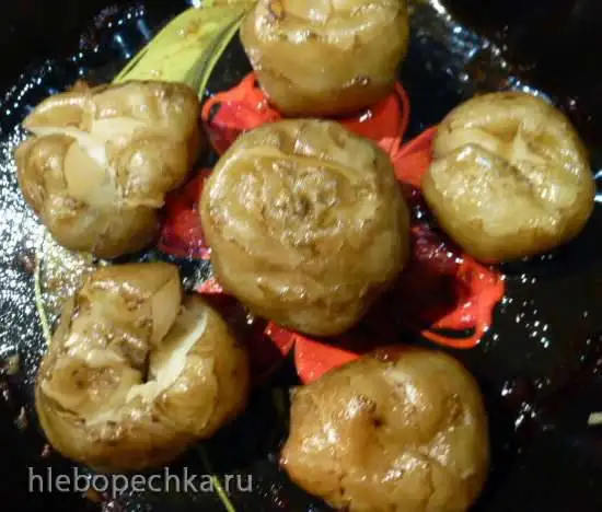 Печеная земляная груша