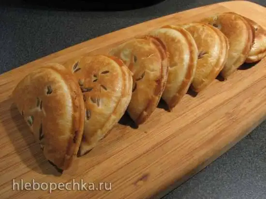 Курляндские шпеккухены (Kurlaender Speckkuchen) - закусочные пирожки со шпиком