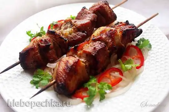 Шашлычки в луково-кефирном маринаде
