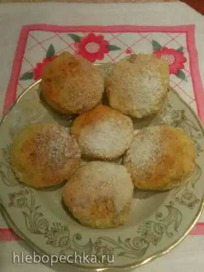 Сырники с яблочком и изюмом