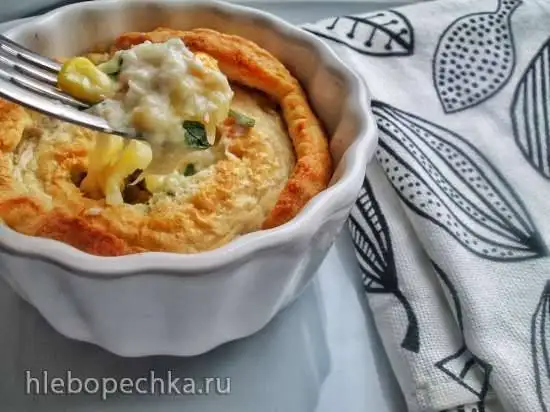 Запеканка  «Фарфалле ин кроста» (Farfalle in crosta)