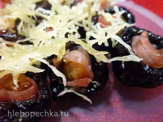 Чернослив, запеченный с каштанами
