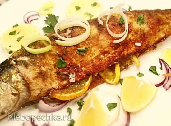 Имбирная скумбрия с карри