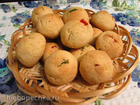 Творожно-медовое мягкое печенье с цукатами (без яиц)