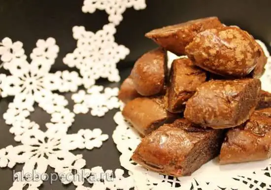 Немецкое рождественское печенье магенброт (Magenbrot)