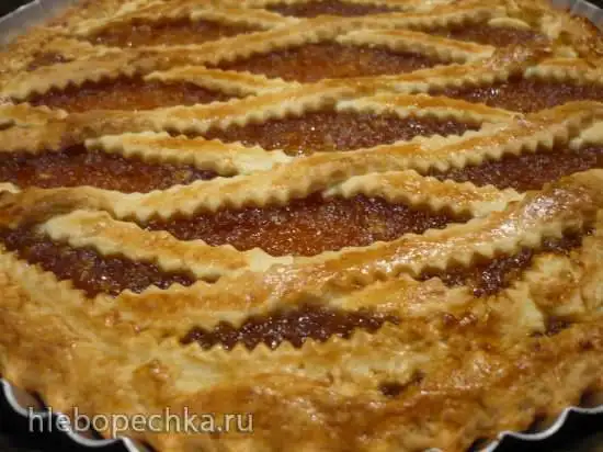 Кростата с джемом (Сrostata di marmellata)