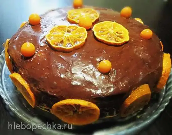 Маковый торт с орехами и вареной сгущенкой