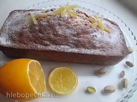 Кекс масляный, мега ореховый