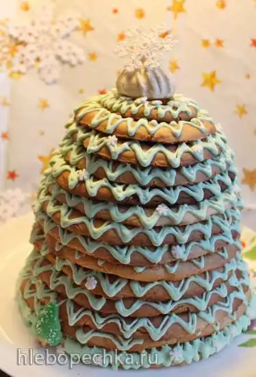 Норвежский традиционный пирог Kransekake