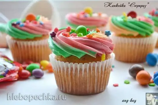 Капкейки «Сюрприз»