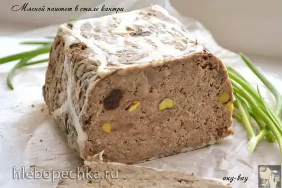 Мясной паштет в стиле кантри