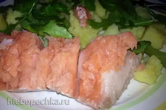 Лосось конфи