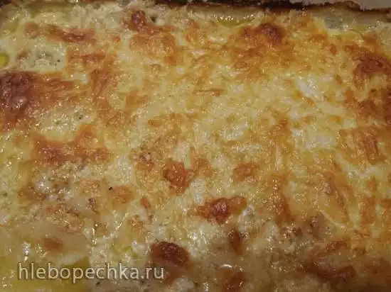 Картофель Дофине с сырной корочкой в духовке