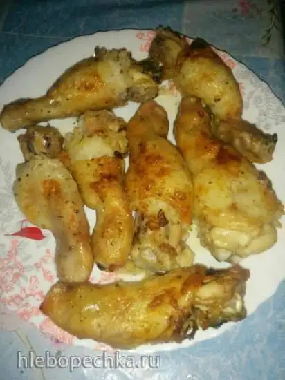 Куриные косточки с рисом