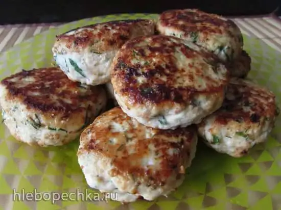 Котлеты из курицы и индейки «Сливочные»