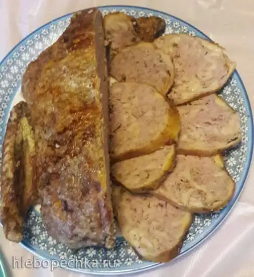 Утка фаршированная по-одесски