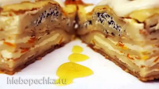 Налистники с начинкой томленые