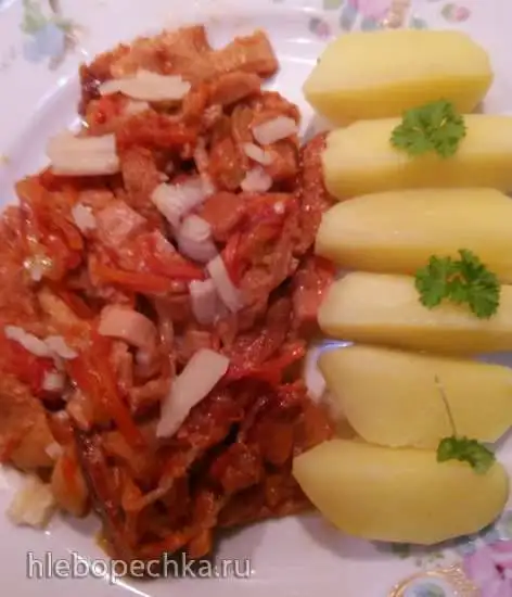 Рубец по-флорентийски (Trippa alla fiorentina)
