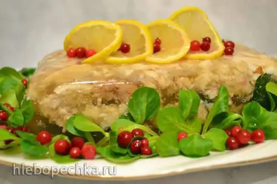 Холодец из рыбы сборный (без желатина)