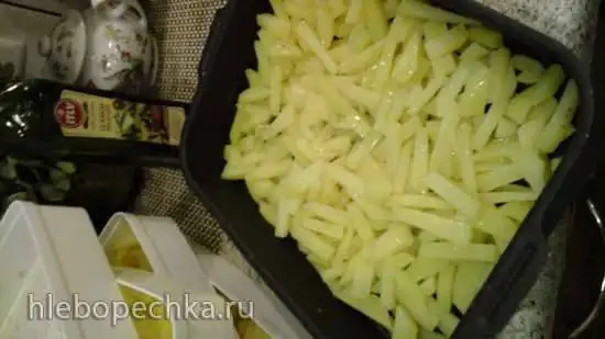 Картошка фри (дольки, брусочки) и заготовка крахмала бонусом