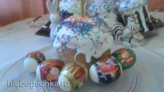Кулич заварной «Медовый»