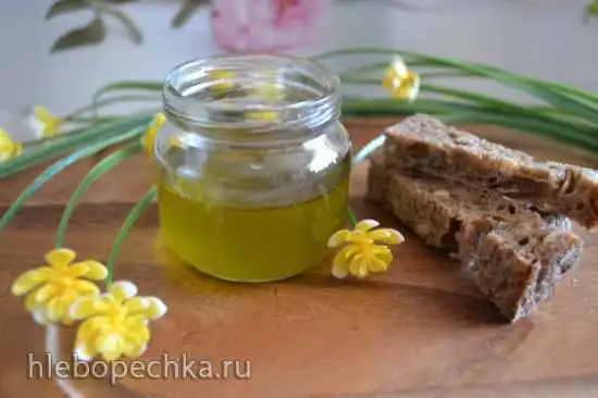 Масло конопляное, отжатое в домашнем маслопрессе