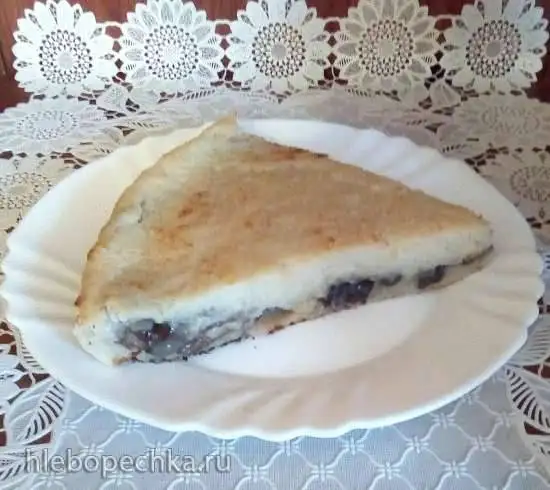 Постный картофельный пирог с грибами по рецепту Елены Чекаловой