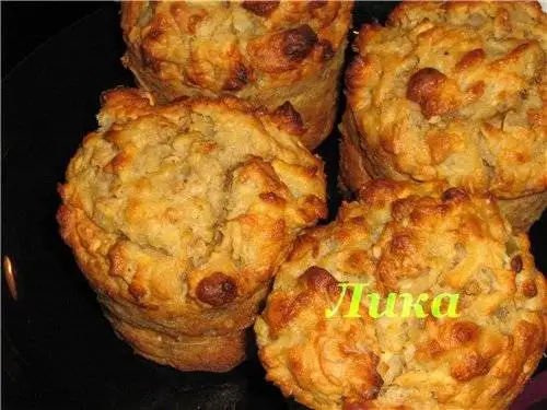 Маффины бананово-яблочные
